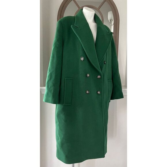Michael Kors Mensy Double-Breasted Wool Blend Coat, NWT, Size XL - Picture 7 of 16